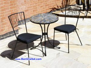 BÀN GHẾ SẮT MỸ THUẬT BGS-MT403