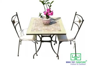 BÀN GHẾ SẮT NGOÀI TRỜI BGS-MT421