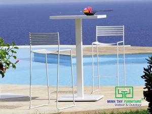 BÀN GHẾ SẮT NGOÀI TRỜI BGS-MT424
