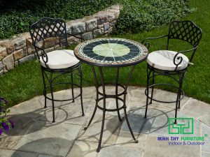 BÀN GHẾ SẮT NGOÀI TRỜI BGS-MT432