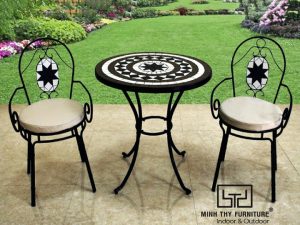 BÀN GHẾ SẮT NGOÀI TRỜI BGS-MT441