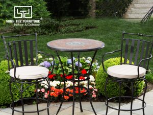 BÀN GHẾ SẮT NGOÀI TRỜI BGS-MT455