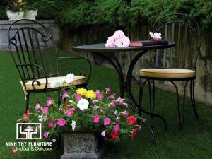 BÀN GHẾ SẮT MỸ NGHỆ BGS-MT463