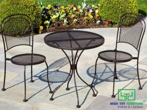 BÀN GHẾ SẮT MỸ NGHỆ BGS-MT484