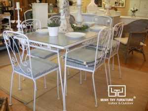 Bộ bàn ghế sắt sân vườn BGS-MT301