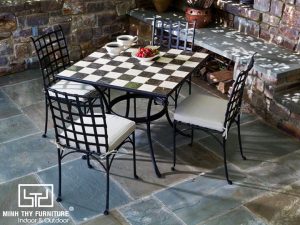 Bộ bàn ghế sắt sân vườn BGS-MT304