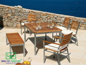 Bộ bàn ghế sắt sân vườn BGS-MT307