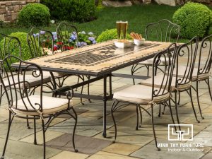 Bộ bàn ghế sắt sân vườn BGS-MT310