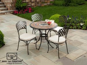 Bộ bàn ghế sắt sân vườn BGS-MT311