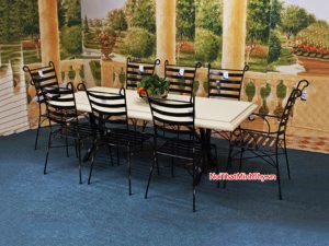 Bộ bàn ghế sắt sân vườn BGS-MT317