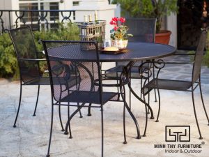 Bộ bàn ghế sắt sân vườn BGS-MT322