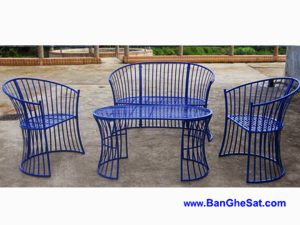Bộ bàn ghế sắt sân vườn BGS-MT326