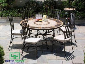 BÀN GHẾ SẮT CAFE BGS-MT336