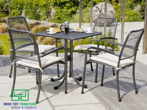 BÀN GHẾ SẮT CAFE BGS-MT337