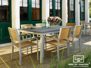 BÀN GHẾ SẮT CAFE BGS-MT338