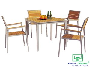 BÀN GHẾ SẮT CAFE BGS-MT340