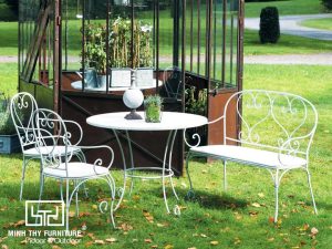 BÀN GHẾ SẮT CAFE BGS-MT347